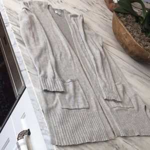 Old Navy long-line cardigan.